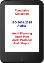 Template Set Audit according to ISO 9001